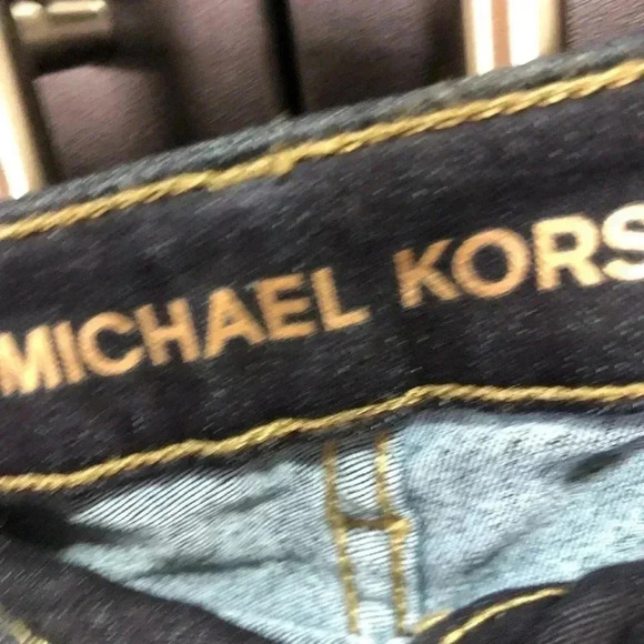 Michael Kors Selma High Waist skinny jeans, 5 pocket, belt loop, dark blue - Picture 2 of 8